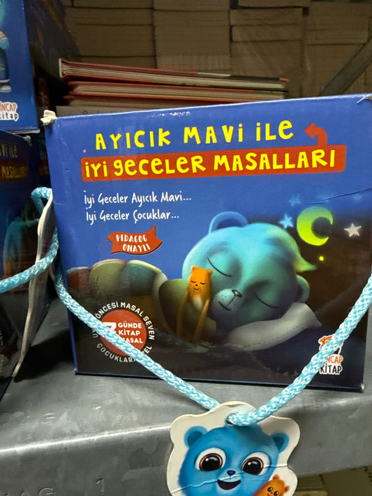 Ayıcık Mavi İle İyi Geceler Masalları Set I 7 Kitap