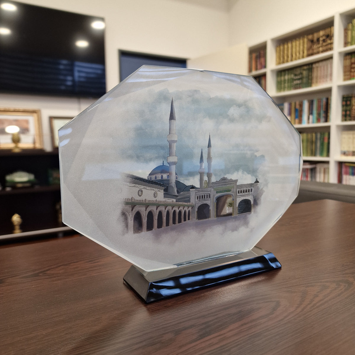 GLAS BILD | CAM RESİM BİBLO | MENZİL CAMİİ