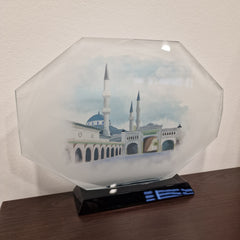 GLAS BILD | CAM RESİM BİBLO | MENZİL CAMİİ