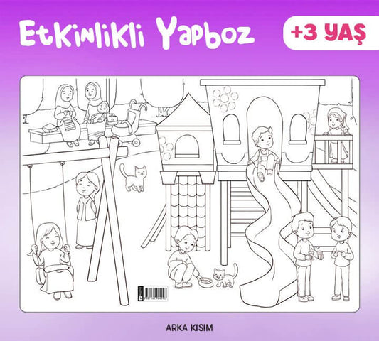 Parktaki Arkadaşlarım +3 Yaş | Etkinlikli Yapboz | puzzle 