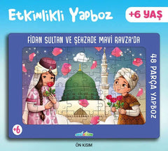 Fidan Sultan ve Şehzade Mavi Ravzada +6 Yaş | Etkinlikli Yapboz | Puzzle