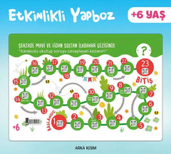 Şehzade Mavi ve Fidan Sultan İlkbahar Gezisinde +6 Yaş | Etkinlikli Yapboz | Puzzle