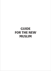 Guide for the new Muslim
