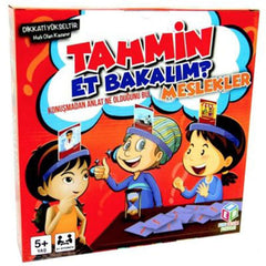 TAHMİN ET BAKALIM MESLEKLER