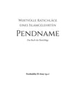 Pendname (Das Buch der Ratschläge)