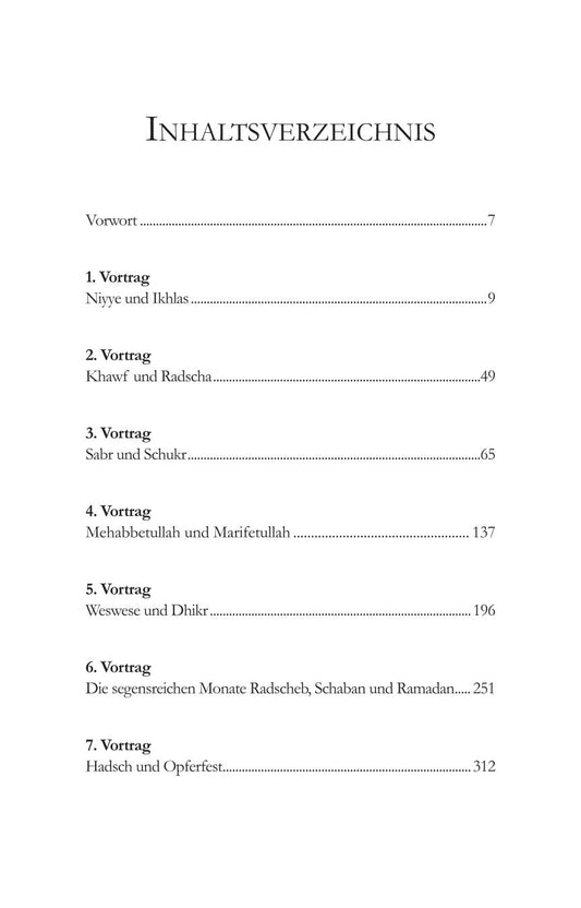 Vorträge zum Islam | SHEMS VERLAG