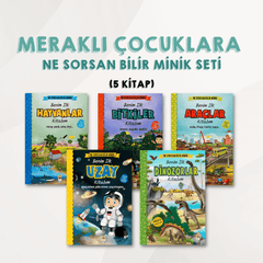 Ne Sorsan Bilir Minik Serisi - 5 farklı Seçenek