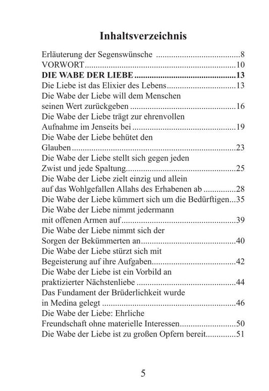 Die Wabe Der Liebe | Muhabbet Peteği