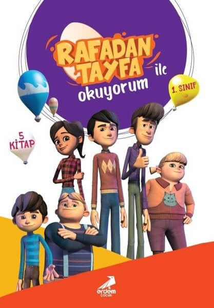 Rafadan Tayfa ile Okuyorum Seti-5 Kitap Takım