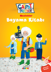 Çatpat Profesör Meslekler Boyama Kitabı | Hasan Nihat Sütçü